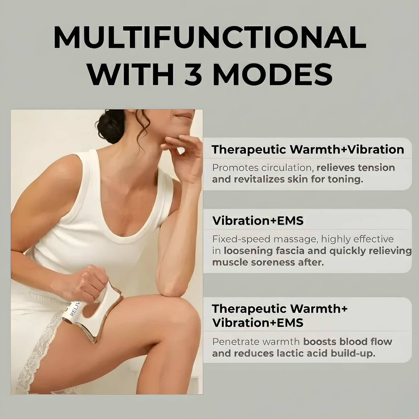 SCULPTWAVE™ 3 in 1 Full Body Contour Device - Heat, EMS & Vibration